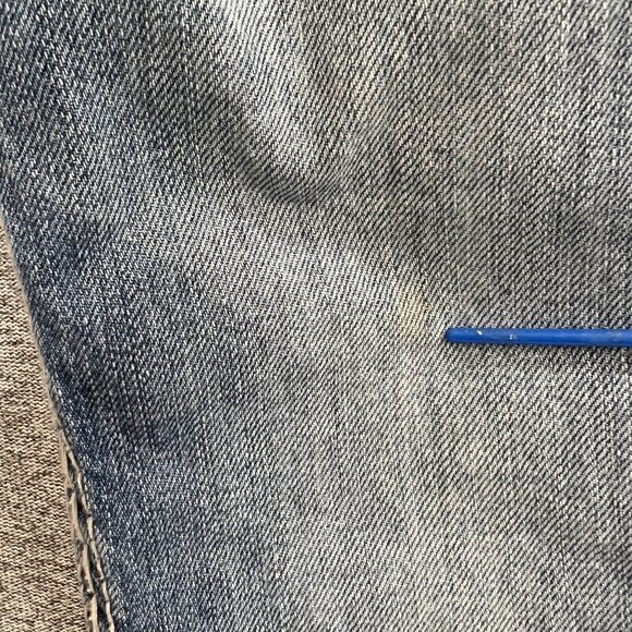 True Religion Jeans Women 27 Blue Light Wash 100% Cotton Low Rise USA Western - Picture 16 of 16